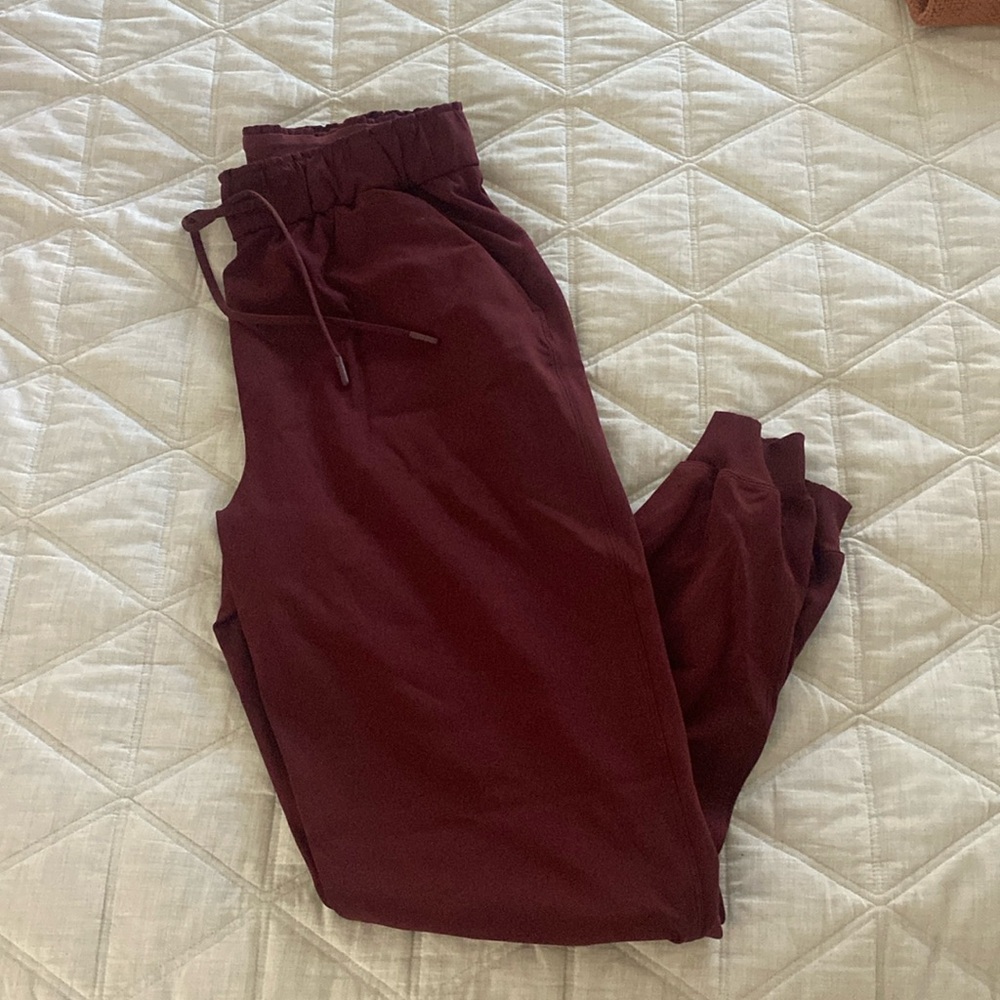 Maroon Lululemon Joggers